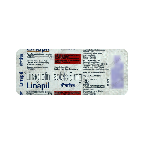 LINAPIL 5MG TABLET 10'S