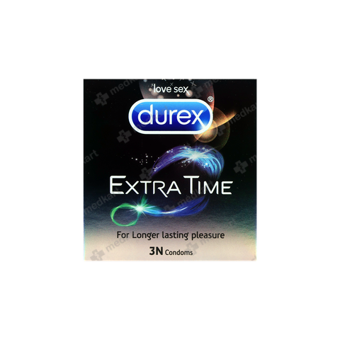 CONDOM DUREX EXTRA TIME 1X3