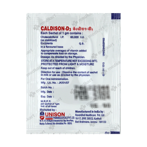 CALDISON D3 SACHET 1 GM