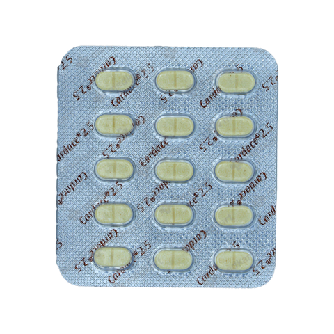 CARDACE 2.5MG TABLET 15'S