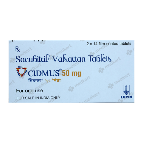 CIDMUS 50MG TABLET 14'S