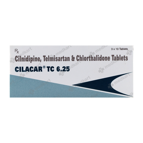 CILACAR TC 6.25MG TABLET 10'S