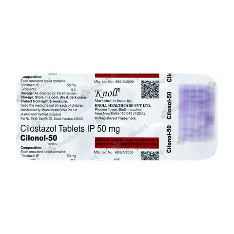 CILONOL 50MG TABLET 10'S