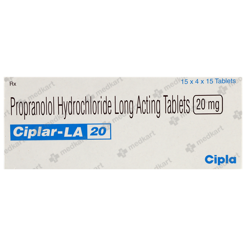 CIPLAR LA 20MG TABLET 15'S