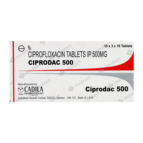 Ciprofloxacin Ranbaxy 500mg