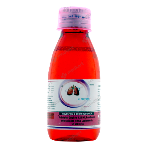CLEARTUSS T SYRUP 100 ML
