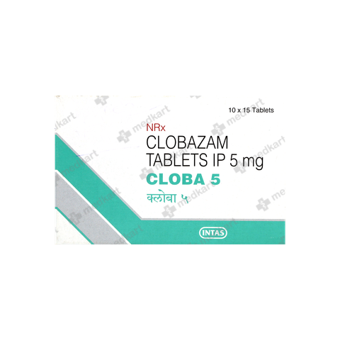 CLOBA 5MG TABLET 15'S