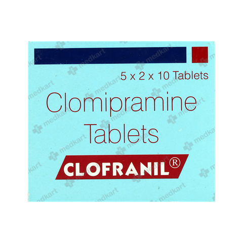 CLOFRANIL 25MG TABLET 10'S