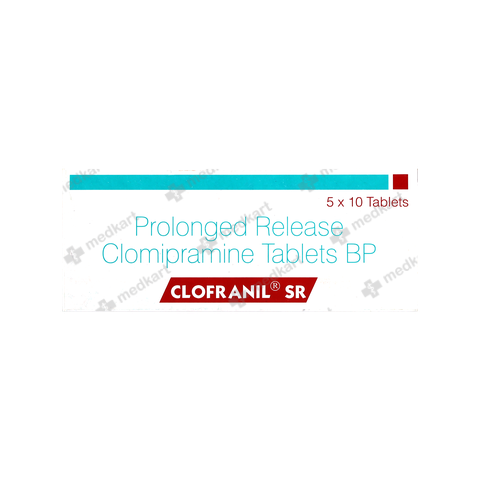 CLOFRANIL SR TABLET 10'S