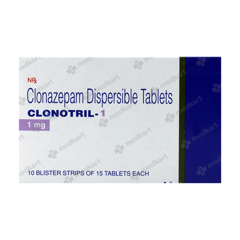 CLONOTRIL 1MG TABLET 15'S