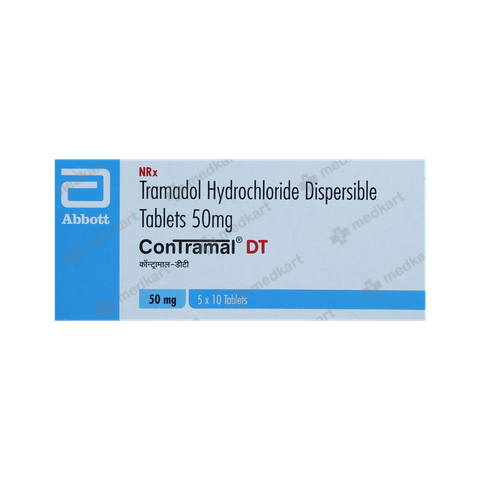 CONTRAMAL DT 50MG TABLET 10'S