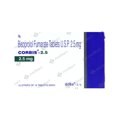 CORBIS 2.5MG TABLET 15'S