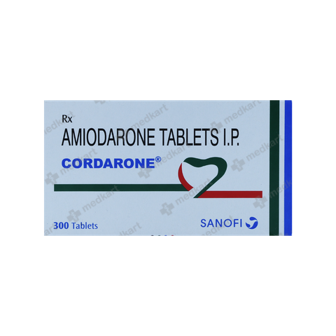 CORDARONE 100MG TABLET 15'S