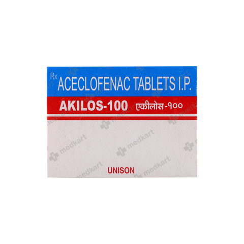 AKILOS 100MG TABLET 10'S