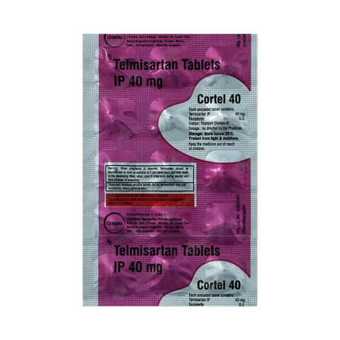 CORTEL 40MG TABLET 15'S