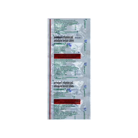 COVERSYL AM 8/10MG TABLET 10'S