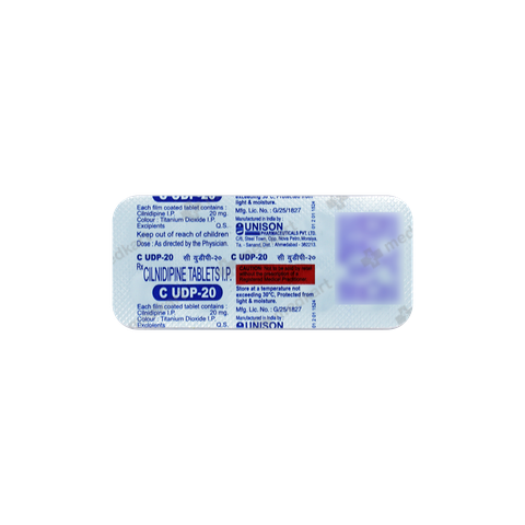 CUDP 20MG TABLET 10'S