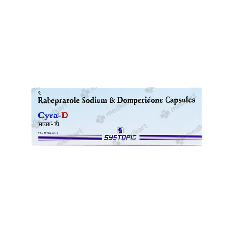 CYRA D CAPSULE 10'S