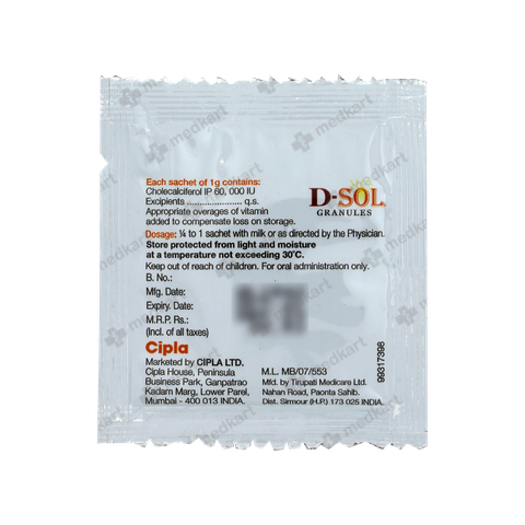 D SOL SACHET 1 GM