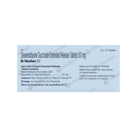 D VENLOR 50MG TABLET 10'S