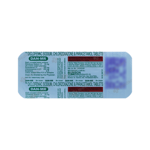 DAN MR TABLET 10'S