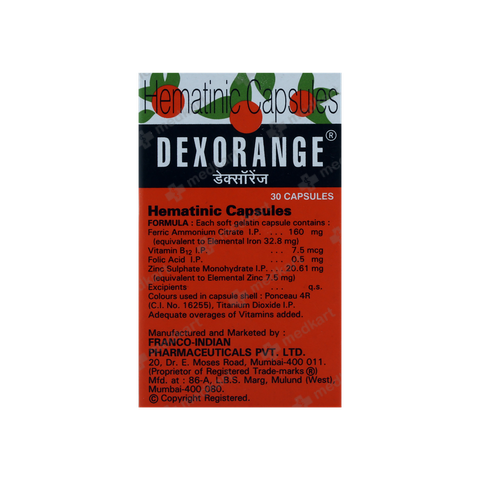 DEXORANGE CAPSULE 30'S