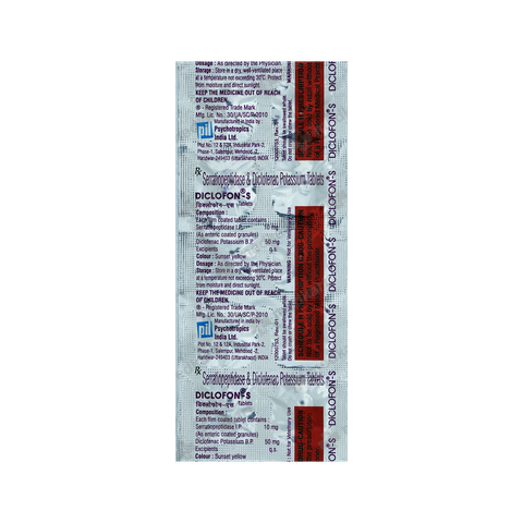 DICLOFON S TABLET 10'S