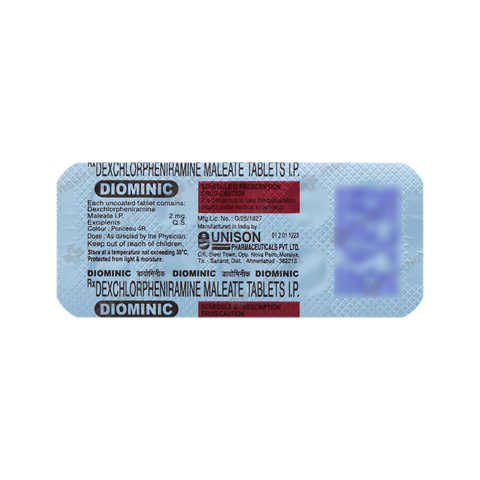 DIOMINIC TABLET 10'S