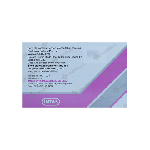 DIVAA OD 500MG TABLET 10'S