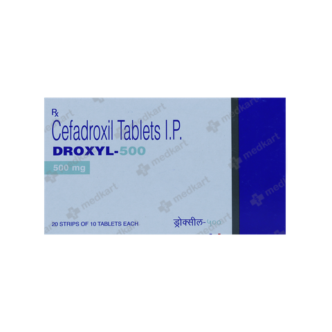 DROXYL 500MG TAB 1X10