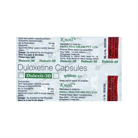 DULEXIT 30MG TABLET 10'S