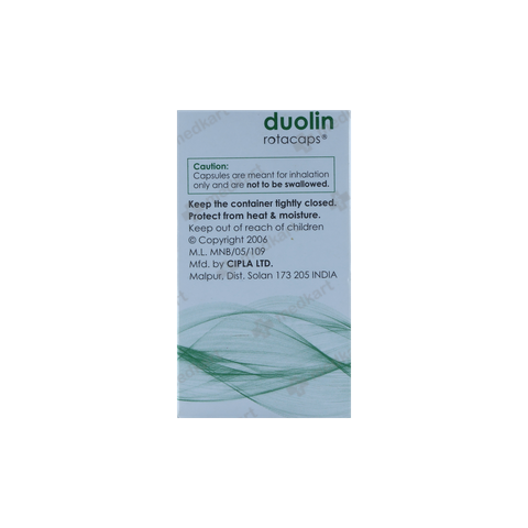 DUOLIN ROTACAP 60'S