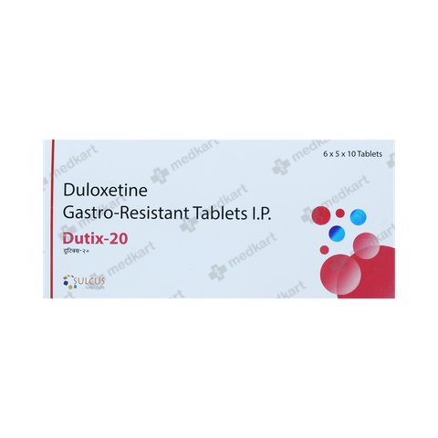 DUTIX 20MG TABLET 10'S