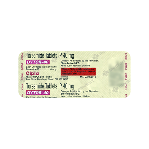 DYTOR 40MG TABLET 10'S