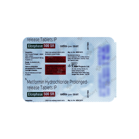 ELCEPHASE SR 500MG TABLET 10'S