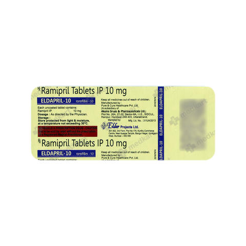 ELDAPRIL 10MG TABLET 10'S