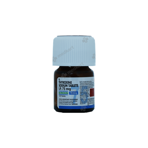 ELTROXIN 75MG TABLET 120'S, Price, Composition & Generic Alternatives ...