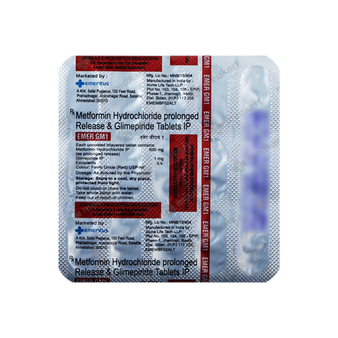 EMER GM 1MG TABLET 15'S