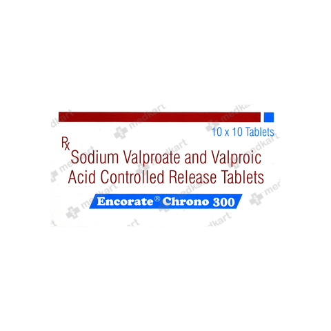 ENCORATE CHRONO 300MG TABLET 10'S