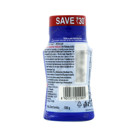 ENO BOTTLE REGULAR POWDER 100 GM