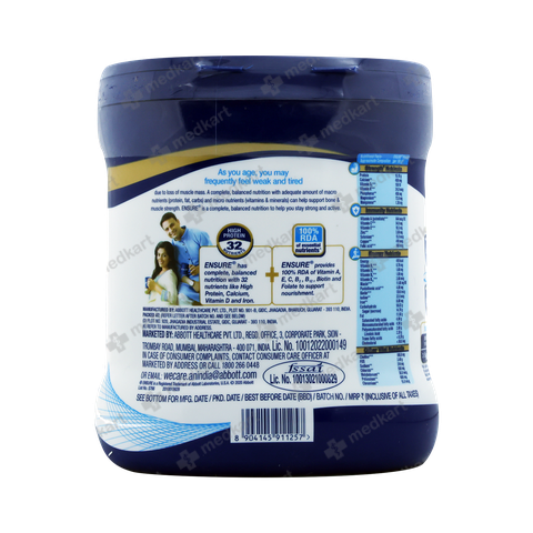 ENSURE VANILLA POWDER 400 GM