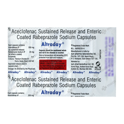 ALTRADAY CAPSULE 10'S