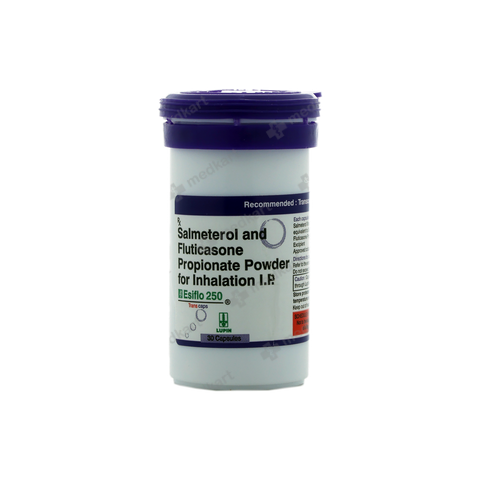 ESIFLO 250MCG Transcap – Fluticasone Propionate & Salmeterol Composition