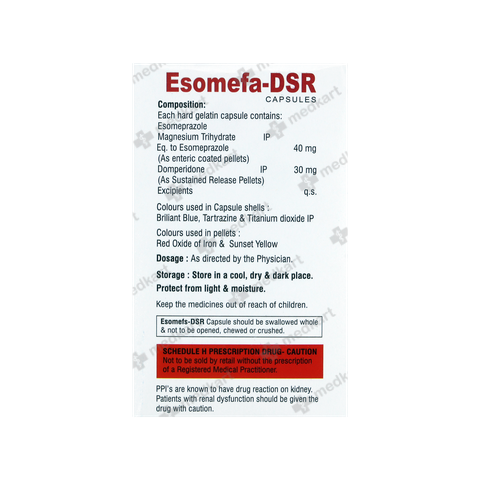 ESOMEFA DSR CAPSULE 10'S