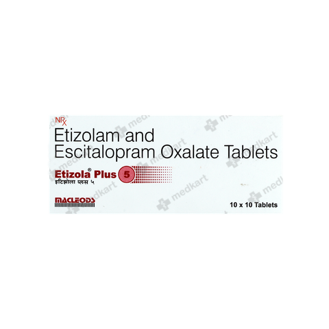 ETIZOLA PLUS 5MG TABLET 10'S