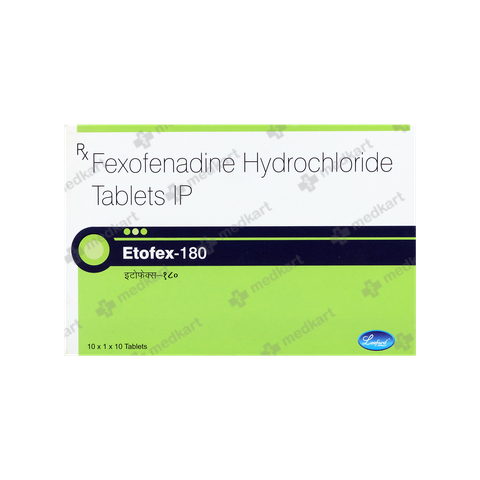 ETOFEX 180 Blister Pack of 10 Tablets 