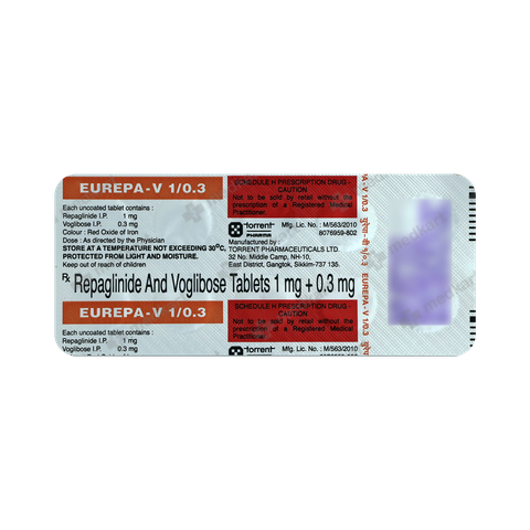 EUREPA V 1/0.3MG TABLET 10'S