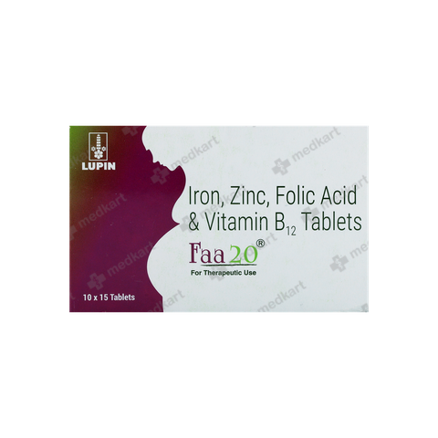 FAA 20MG TABLET 15'S