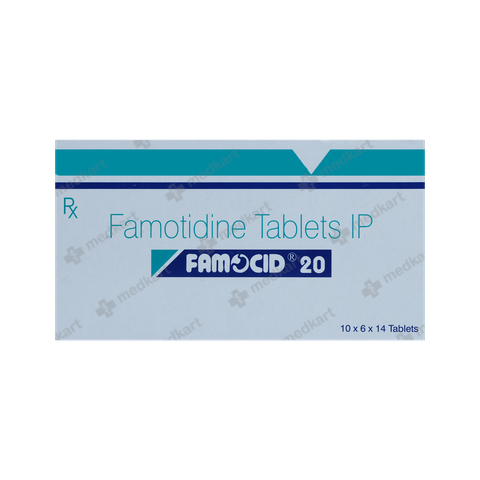 FAMOCID 20MG TABLET 10'S