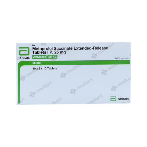 ABMETOP 25MG XL TABLET 10'S
